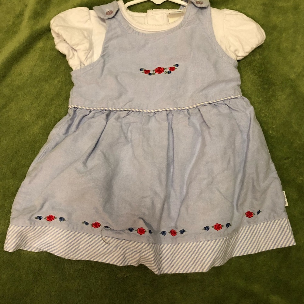 Girls two-piece dress set 18mo